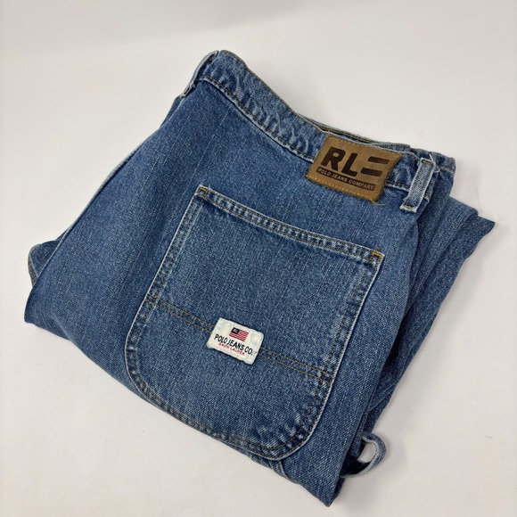 Ralph Lauren Other - Polo Jeans Co Ralph Lauren Mens Relaxed Straight Jeans Blue 38x31 (Tag 38x32)